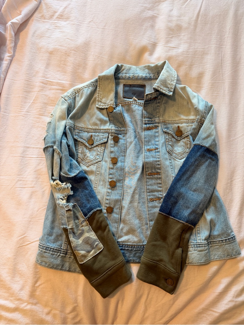 Patchwork True Religion Jean Jacket